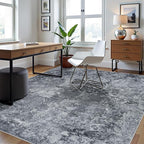 8x10 Area Rugs for Living Room Rug Washable: Abstract Large Rug for Dining Room - Image 9