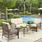 14Pcs Outdoor Cushion Covers, Patio Cushion Covers, Stretch Elastic Slipcovers - Image 6