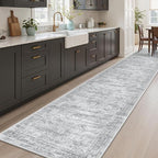 Runner Rug 2'6" x 12' Washable Non-Slip Runner Rugs - Image 3