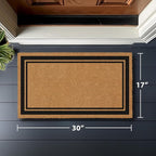 Barnyard Designs Natural Coco Coir Heavy Duty Backing Doormat - Image 3