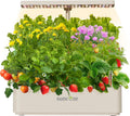 SUNCOZE Hydroponics Growing System, Compact 12 Pods Indoor Garden, Beige