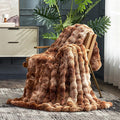 Cozy Bliss Faux Fur Throw Blanket by CozyBliss