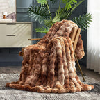 Cozy Bliss Faux Fur Throw Blanket - Image 2