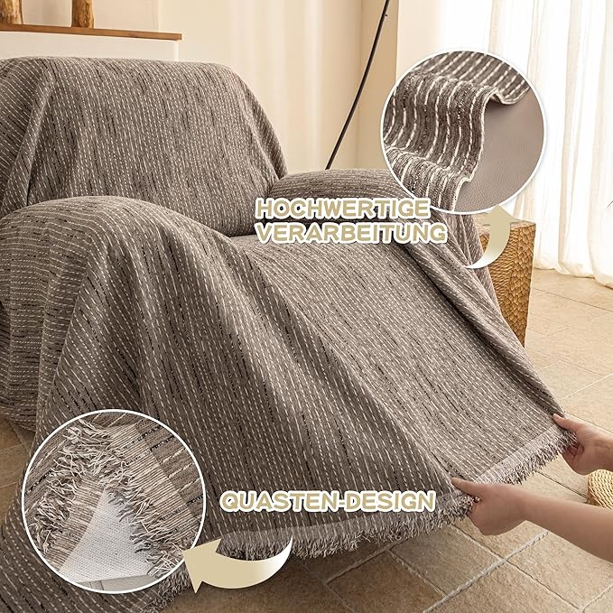 MYSKY HOME Oversized Armchair Couch Cover - Image 3