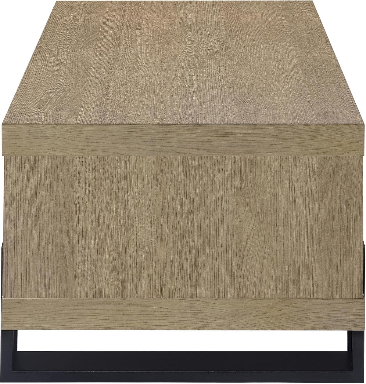 Coaster Dinard 47-Inch Rectangular Coffee Table with Storage, Latte 723688