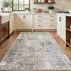 3x5 Rug, Abstract Small Area Rug - Image 2