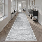 Runner Rug 2x12 Washable Non-Slip Hallway Runner Rugs - Image 3