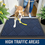 OLANLY Front Door Mat Outside Entrance 71x47, Heavy Duty Sturdy Natural Rubber - Image 5