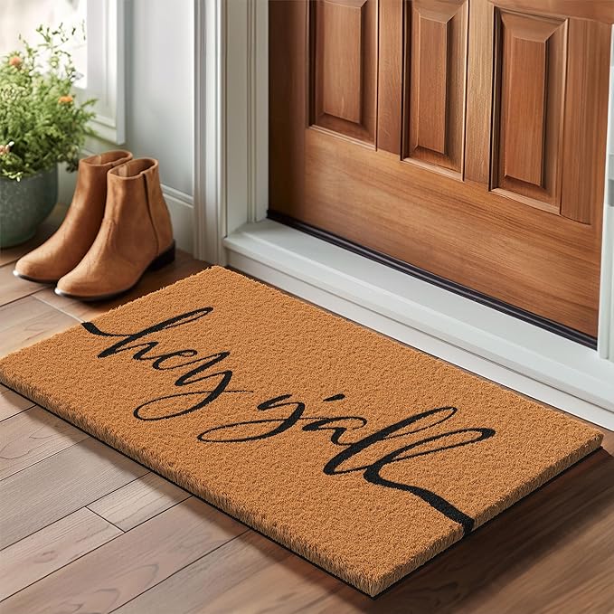 Barnyard Designs Natural Coco Coir Heavy Duty Backing Doormat - Image 2
