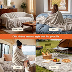 Bedsure GentleSoft Blankets Queen Size - Image 4