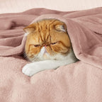 Bedsure GentleSoft Fleece Throw Blanket Dusty Pink - Image 2