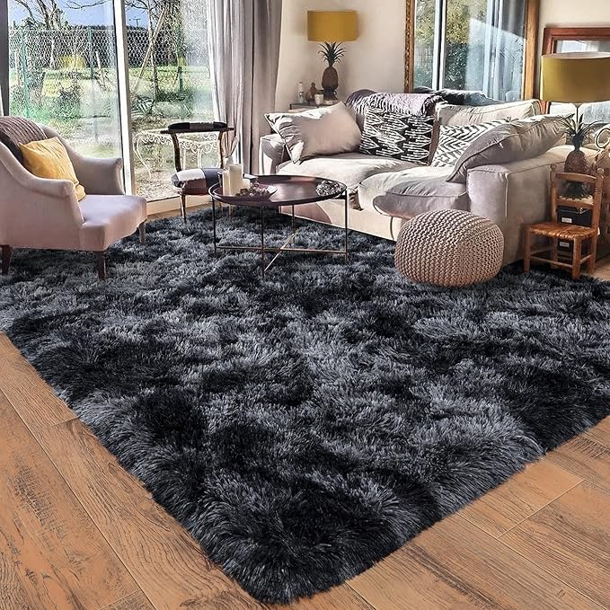 8x10 Area Rugs for Living Room, Ultra Soft Large Shag Bedroom Rug Upgrade - Image 2
