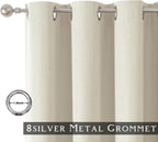 ChrisDowa Birch Blackout Curtains 45 Inches Long 2 Panels for Bedroom