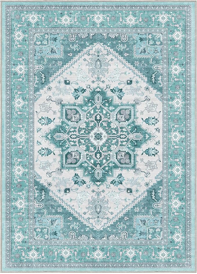 OPPODREAM Soft Area Rugs 4x6, Low-Pile Washable Rugs 4x6 - Image 9