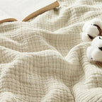 Bedsure 100% Cotton Muslin Blanket Queen Size by BEDSURE