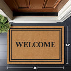 Barnyard Designs Natural Coco Coir Heavy Duty Backing Doormat - Image 8