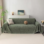 MYSKY HOME Couch Covers for 2 Cushion Couch Sectional Sofa, L Shape Sofa - Image 2