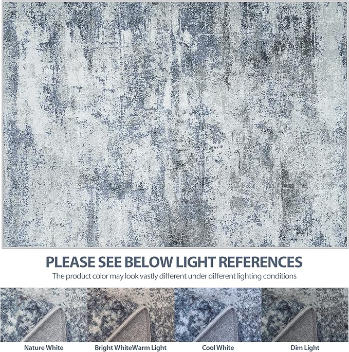Runner Rug for Hallways Kitchen 2'6"x8' Washable Non Slip: Carpet Non Skid 8ft - Image 7