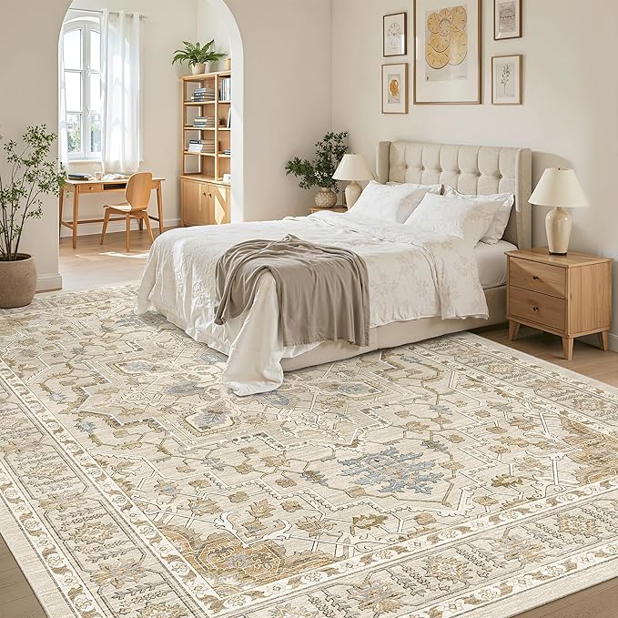 Madane Washable Rug 8x10 Area Rugs - Image 4