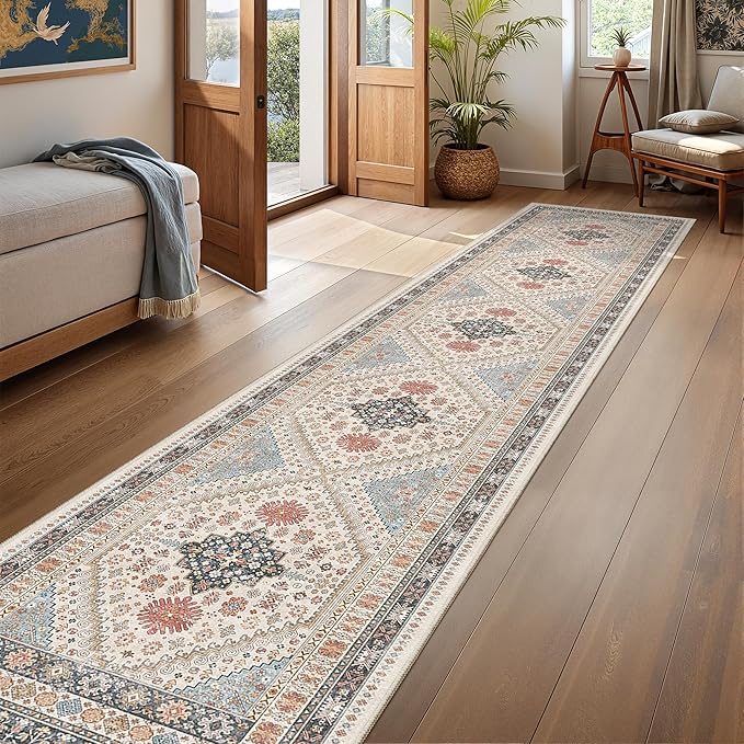 Hallway Runner Rug 2x12, Extra Long Washable Runner Rugs - Image 5