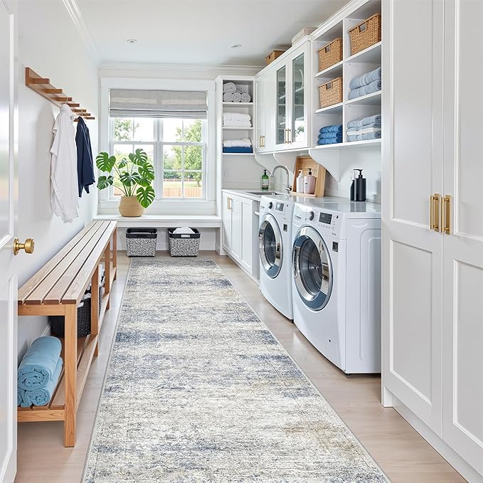 Kitchen Runner Rugs Non Skid Washable - Image 4
