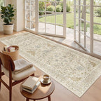 Madane Hallway Runner 3x8, Kitchen Rugs Washable Entryway Rug 8ft Vintage - Image 4