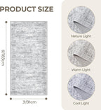3x6 Runner Rug Non Slip, Thin Entryway Washable Rug - Image 2