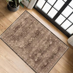 Boho Taupe Brown 2x3 Entryway Rug - Image 3