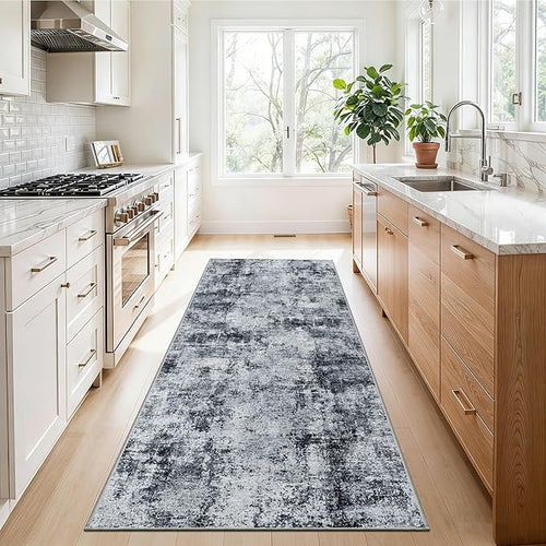 2x5 Washable Runner Rug for Hallway: Non Slip Entryway Runners Rugs - Image 2