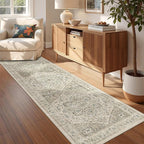 Kitchen Runner Rug Non Slip Washable 2.5x8, Soft Low Pile Entryway Rug Runners - Image 4