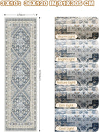 3x10 Runner Rug Non Slip Washable - Image 2