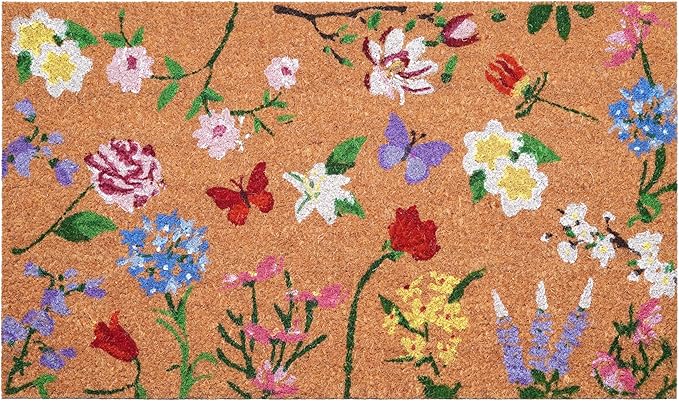Calloway Mills Butterfly Garden Doormat by Callowaymills