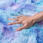 Small Rugs for Bedroom, Fluffy 2x3 Rug Throw Non Slip for Bedside Dorm Kids Room - Image 5
