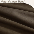Guken 100% Blackout Curtains 90 Inch Length 2 Panels Set - Image 3
