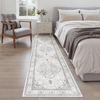 Madane Runner Rug 2x8, Washable Hallway Runner Rugs, Non-Slip Low-Pile Soft - Image 3