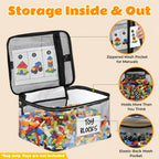 6-Pack Extra Large Clear Toy Storage Bags with Zippers, TPU