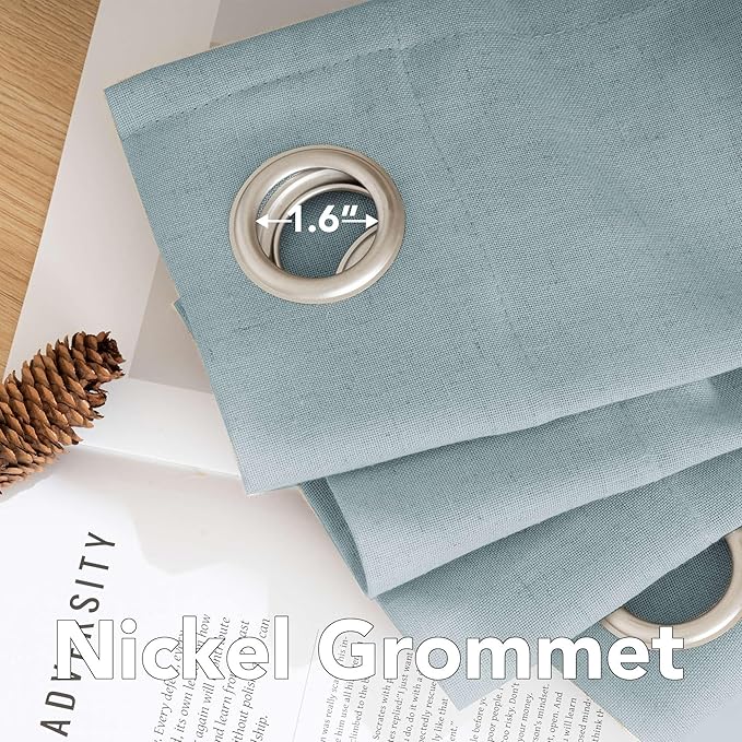 H.VERSAILTEX Living Room Linen Curtains - Image 5