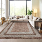 GarveeHome Washable Rug 5x7 Modern Bordered Rug - Image 8
