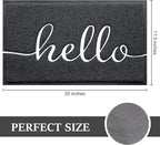 BeneathYourFeet Door Mat, Welcome Mat Low Profile Front Doormat Floor Mat Non - Image 2