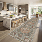 Kitchen Runner Rug Non Slip Washable 2.5x10, Soft Ultra-Thin Entryway Rug - Image 4