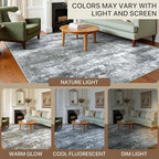 BEIMO Area Rugs 6x9 for Living Room Bedroom, Modern Abstract Machine Washable - Image 6