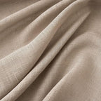 MIULEE Taupe Linen Curtains 63 Inch Length 2 Panels - Image 4