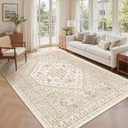 zesthome 7x9 Area Rug, Super Soft Washable Rugs - Image 4