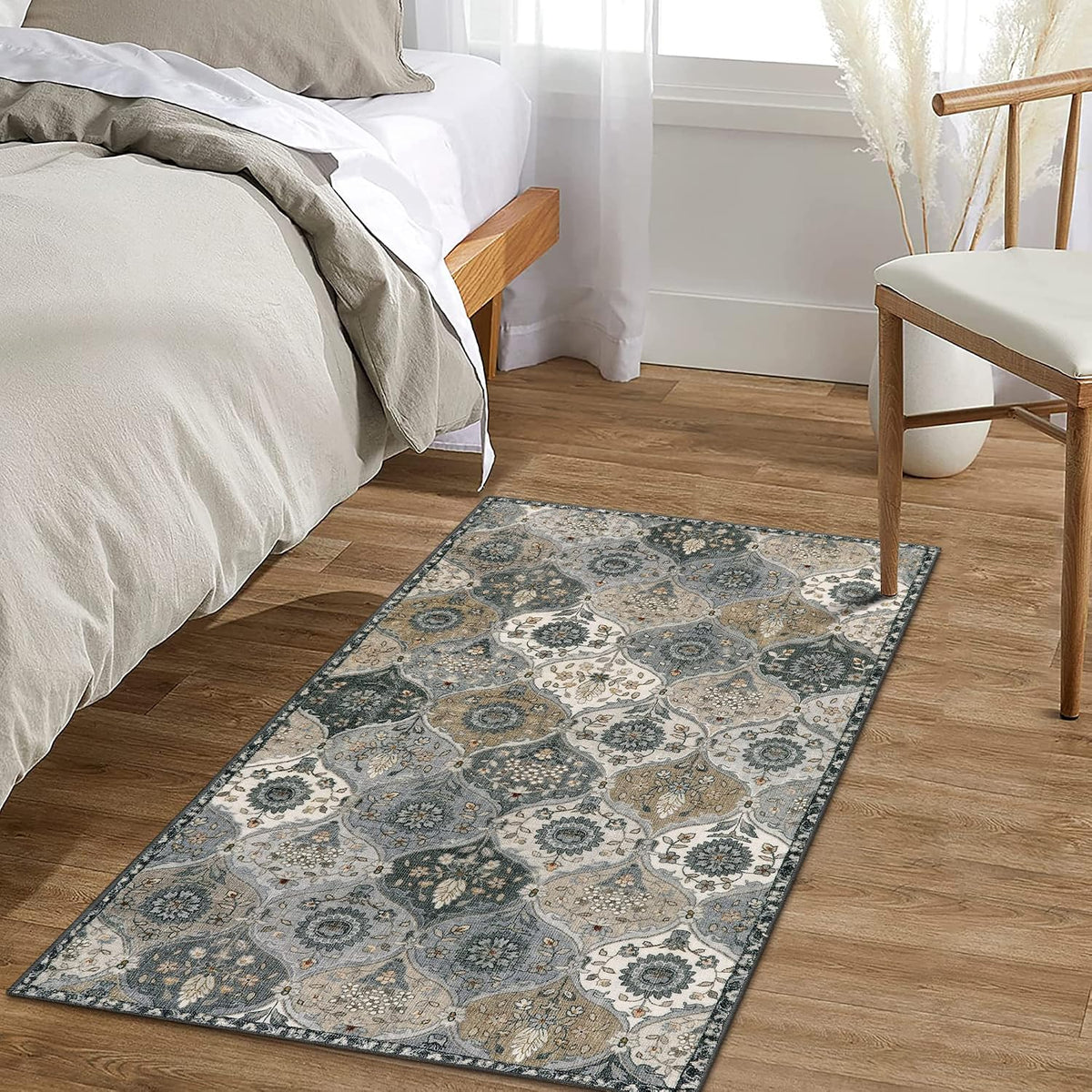 Lahome Moroccan Small Area Rug, 2x4 Rugs for Entryway Kitchen Bedside