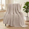 Whale Flotilla Extra Large Fuzzy Fleece Throw Blanket by WHALEFLOTILLA
