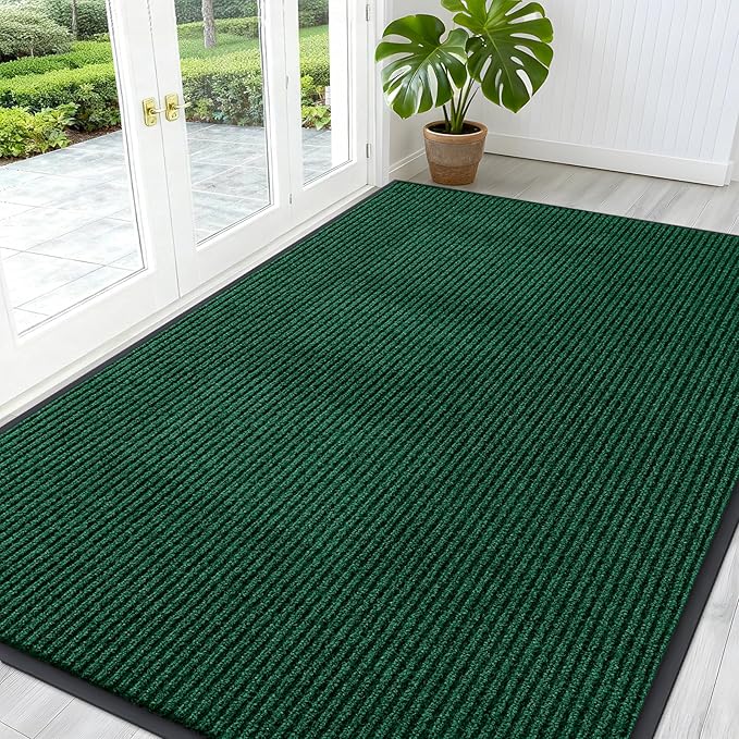 OLANLY Front Door Mat Indoor Outdoor Entrance, Waterproof Heavy Duty Doormat by OLANLY
