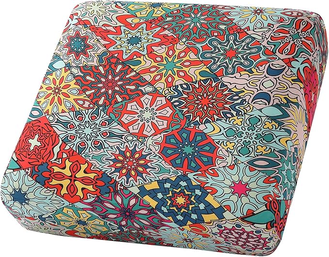 hyha Printed Couch Cushion Covers, Floral Sofa Covers Washable by hyha
