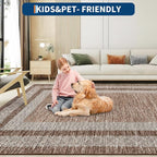 GarveeHome Modern Geometric Rug 4x6 Washable Rug - Image 6