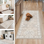 Washable Kitchen Rug Set of 3: Boho Non-slip Soft Stove Sink Mat Light Weight - Image 6