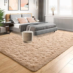 Tepook Super Soft Fluffy Rugs for Living Room, Shag 6x9 Area Rugs for Bedroom - Image 3